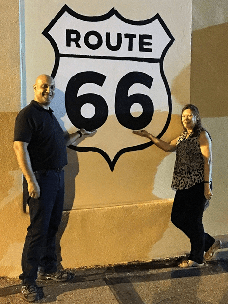 Travelling the historic Route 66
